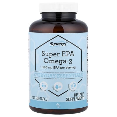 Synergy®, Super EPA Omega-3, 120 Softgels