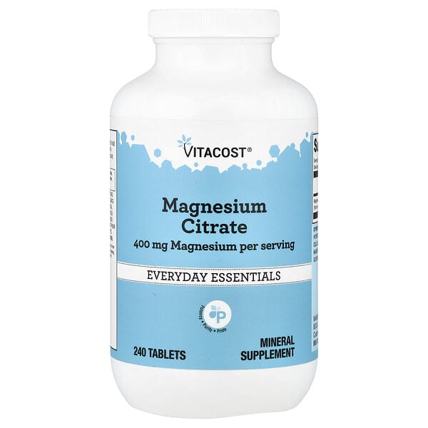 Магний цитрат, 240 таблеток (200 mg per Tablet)