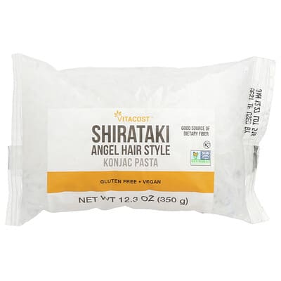 Vitacost макароны конжаковая Angel Hair, 12.3 oz (350 g)