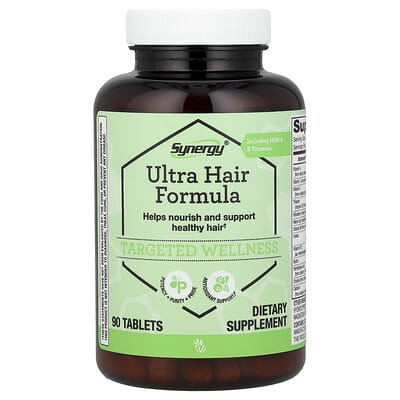 Synergy®, Ultra Hair Formula, 90 Tablets