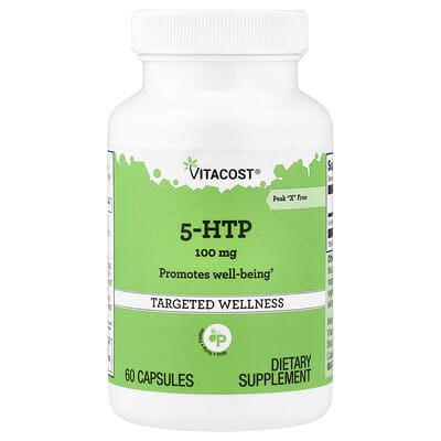 5-HTP, 100 mg, 60 капсул