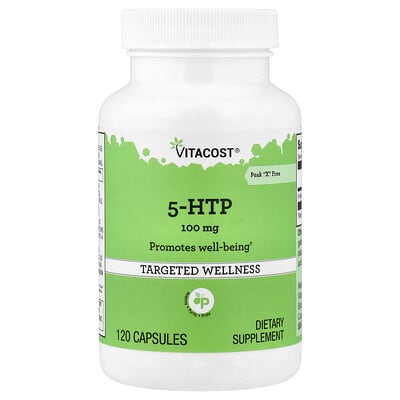 5-HTP, 100 mg, 120 капсул