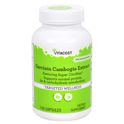 Экстракт Garcinia Cambogia с хромом, 100 капсул