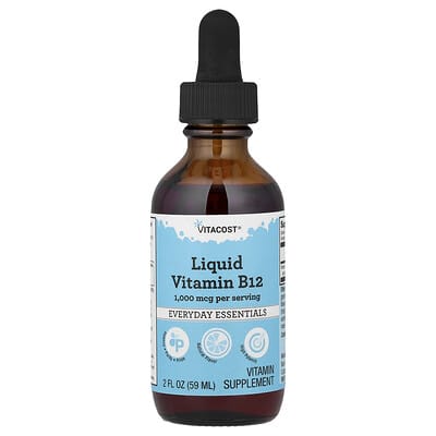 Liquid Vitamin B12, Natural, 2 fl oz (59 ml)