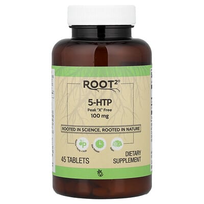Добавка Root2®, 5-HTP, 100 mg, 45 таблеток