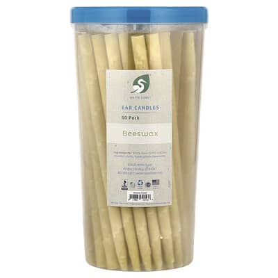 Ear Candles, Beeswax, 50 Pack