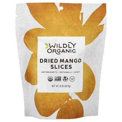 Сушеные ломтики манго, 8 oz (227 g)