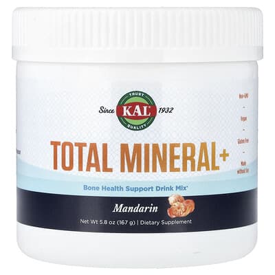 Total Mineral+, Mandarin, 5.8 oz (167 g)