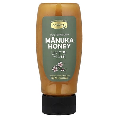 Мед Манука, UMF™ 5+, MGO 83+, 12.5 oz (355 g)