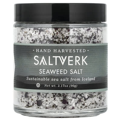 Морская соль Seaweed Salt, 3.17 oz (90 g)