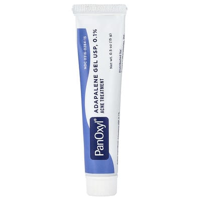 Adapalene Gel USP, 0.1%, Acne Treatment, 0.5 oz (15 g)