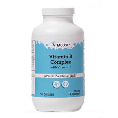 Витаминный комплекс Vitacost Vitamin B Complex With Vitamin C, 300 Capsules