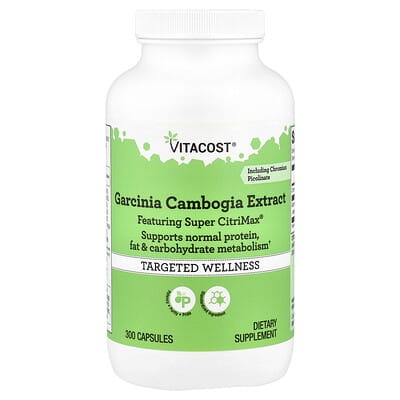 Garcinia Cambogia экстракт с хромом, 300 капсул