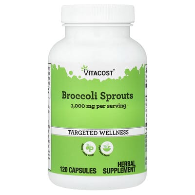 Broccoli Sprouts, 120 Capsules (500 mg per Capsule)