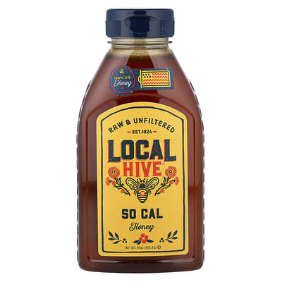 Honey, So Cal, Raw & Unfiltered, 16 oz (453.5 g)