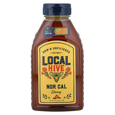 Honey, Nor Cal, Raw & Unfiltered, 16 oz (453.5 g)