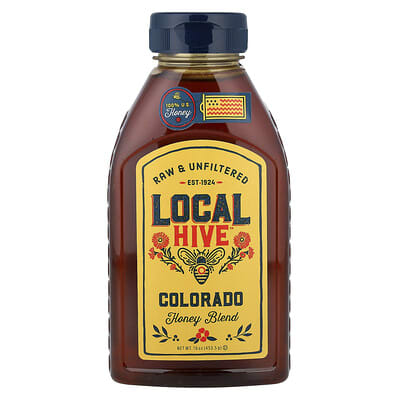 Honey Blend, Colorado, Raw & Unfiltered, 16 oz (453.5 g)
