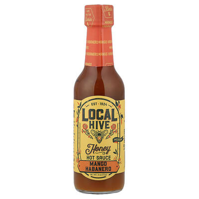 Острый соус Honey Hot Sauce Mango Habanero, средний, 6 oz (172 g)