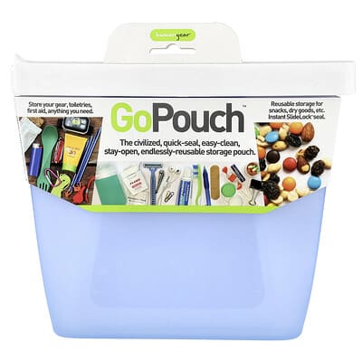 Go Pouch™, Medium, Blue, 28 fl oz (800 ml)