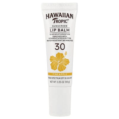 Бальзам для губ с SPF 30 Hawaiian Tropic Pineapple 0.35 oz (9.9 g)