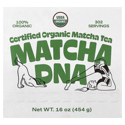 Certified Organic Matcha Tea, 16 oz (454 g)