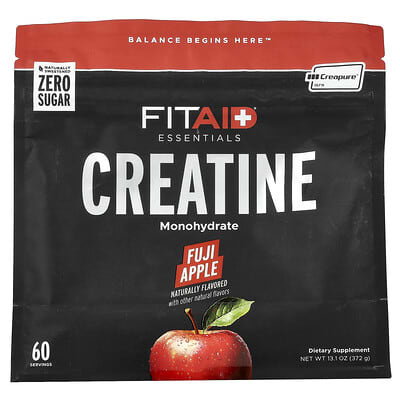 Креатин FITAID Essentials, Fuji Apple, 13.1 oz (372 g)