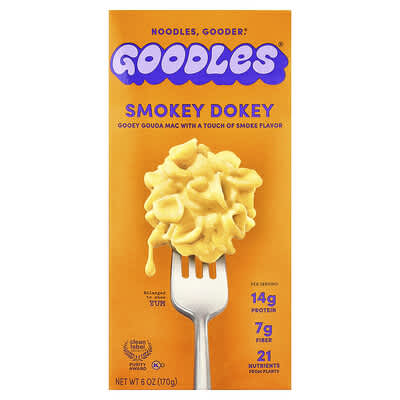 Macaroni & Cheese Smokey Dokey, со вкусом дыма, 6 oz (170 g)