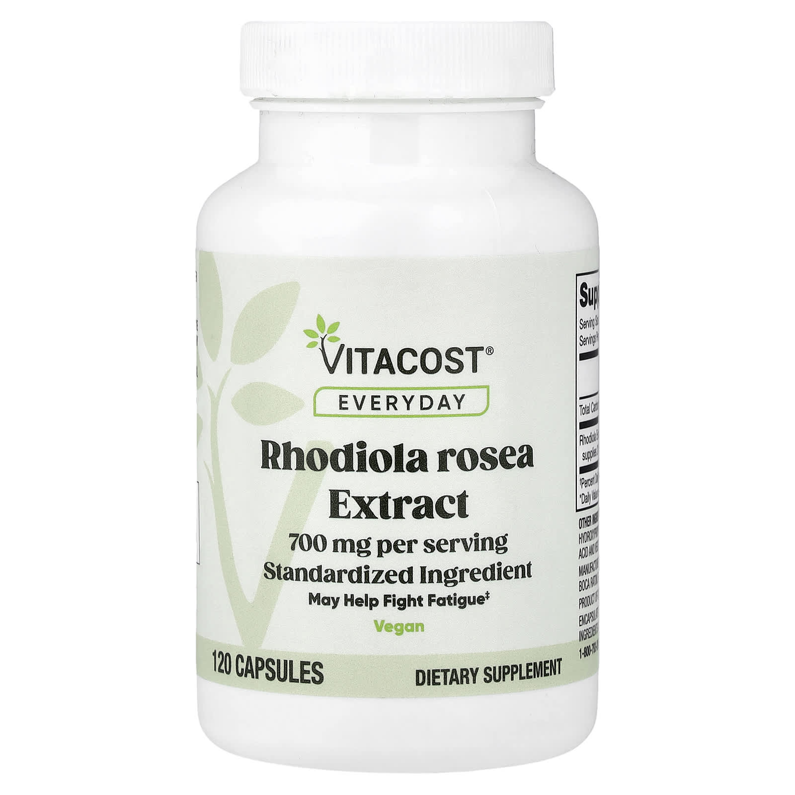 Экстракт родиолы розовой Everyday, 120 капсул (350 mg per Capsule)