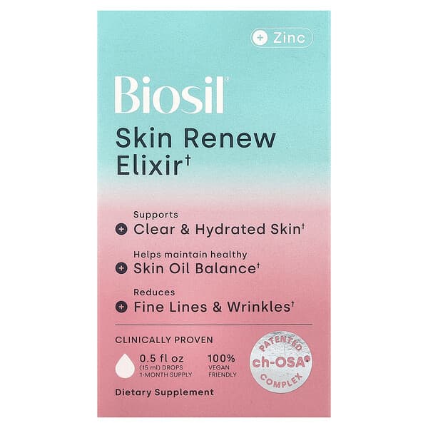 Сыворотка Skin Renew Elixir + Zinc, 15 ml
