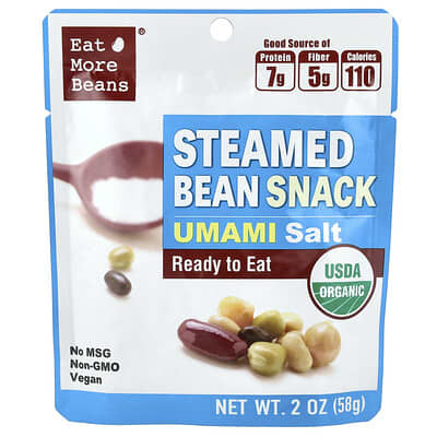 Steamed Bean Snack, Umami Salt, 2 oz (58 g)