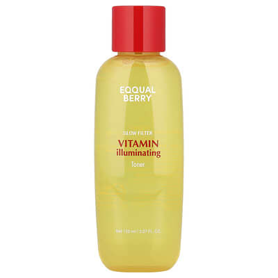EQQUALBERRY тоник Glow Filter, витаминный, 5.07 fl oz (150 ml)