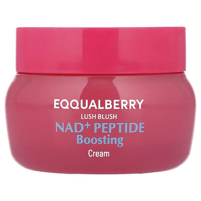 EQQUALBERRY крем Lush Blush с пептидами Nad+, 1.69 fl oz (50 ml)
