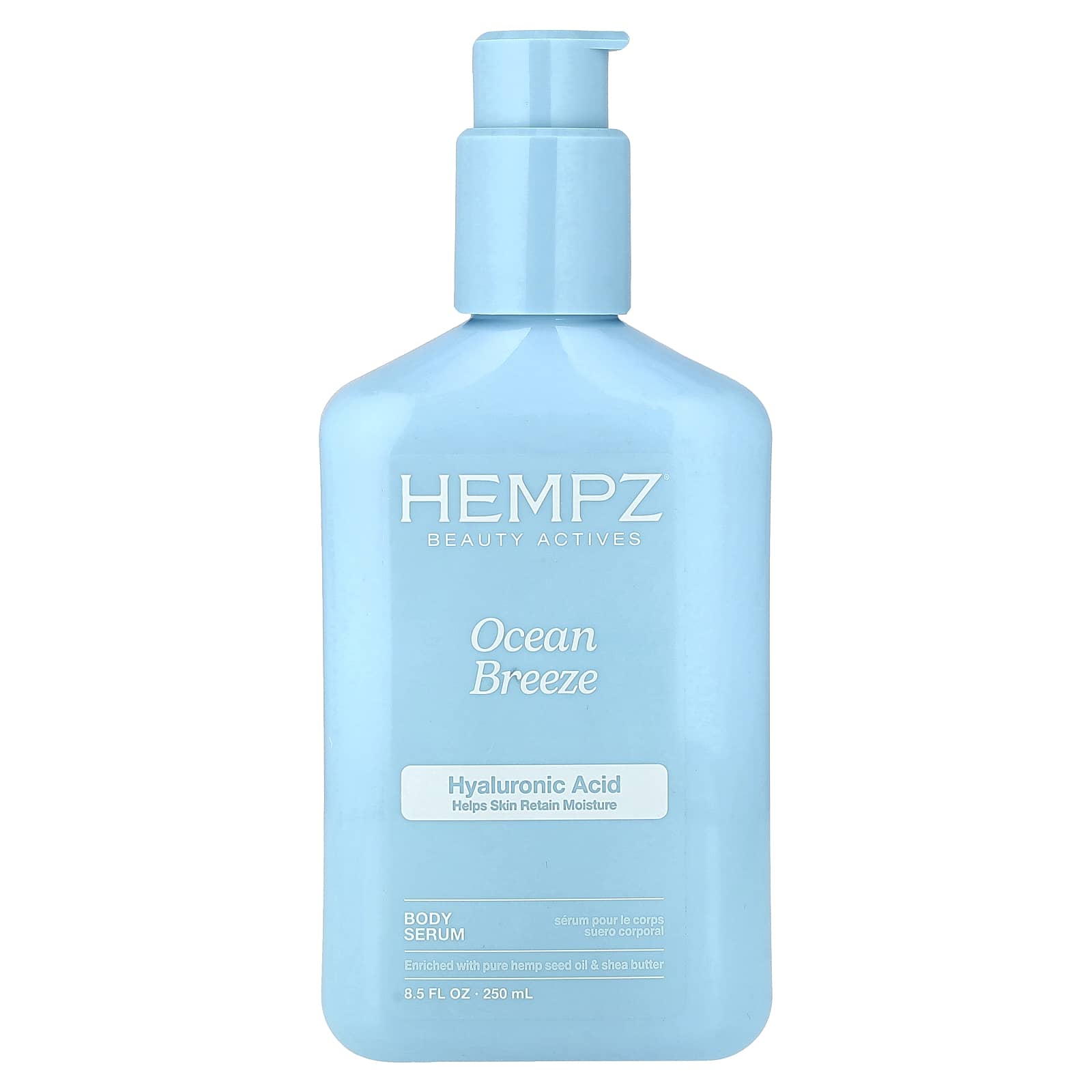 Hyaluronic Acid Body Serum, Ocean Breeze, 8.5 fl oz (250 ml)