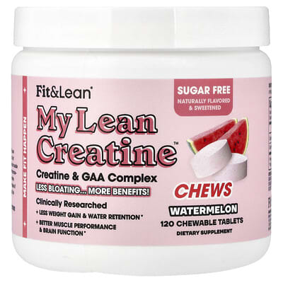 Жевательные таблетки My Lean Creatine™ Watermelon 120 шт