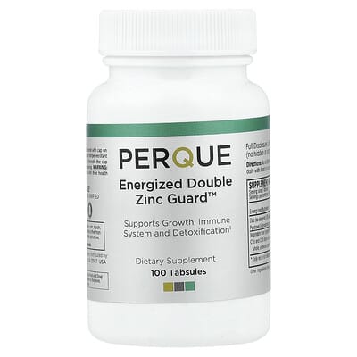 PERQUE Energized Double Zinc Guard™, 100 таблеток