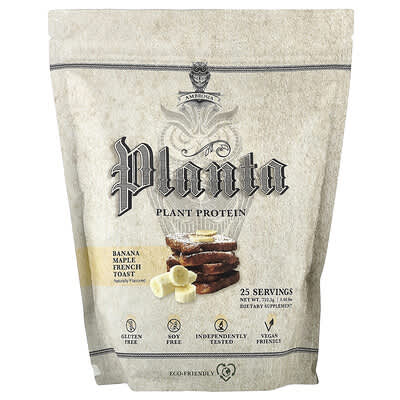 Planta, Plant Protein, Banana Maple French Toast, 1.66 lbs (752.5 g)