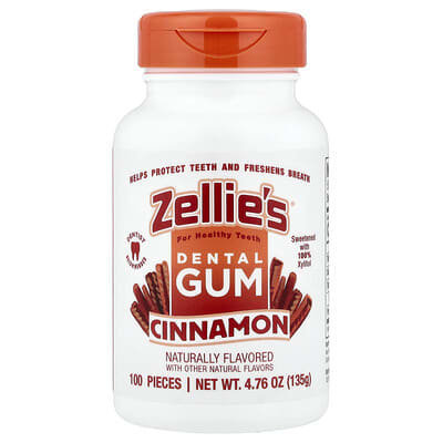 Dental Gum, Cinnamon, 100 Pieces