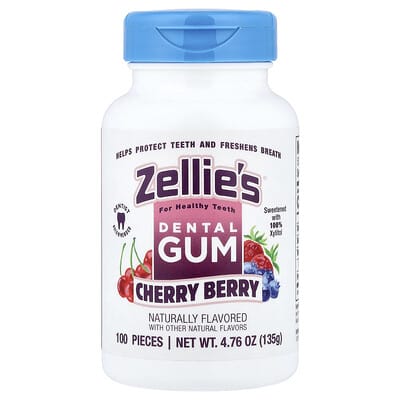 Dental Gum, Cherry Berry, 100 Pieces