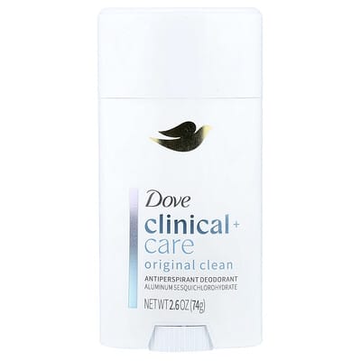 Дезодорант-антиперспирант Dove Clinical + Care Original Clean, 2.6 oz