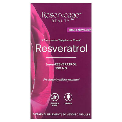 Resveratrol, 60 Veggie Capsules