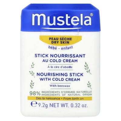 Nourishing Stick with Cold Cream, Dry Skin, 0.32 oz (9.2 g)