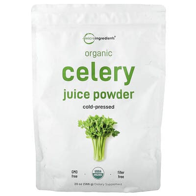 Organic Celery Juice Powder, 20 oz (566 g)