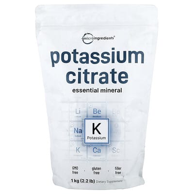 Калий цитрат Micro Ingredients 2.2 lb (1 kg)