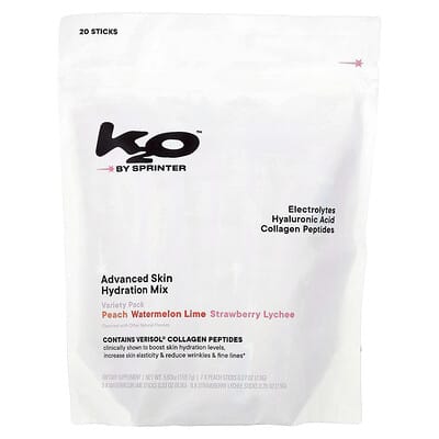 Advanced Skin Hydration Mix, Variety Pack, 20 Sticks, 5.63 oz (159.7 g)