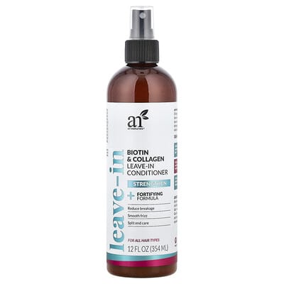 artnaturals несмываемый кондиционер Biotin & Collagen, 12 fl oz (354 ml)