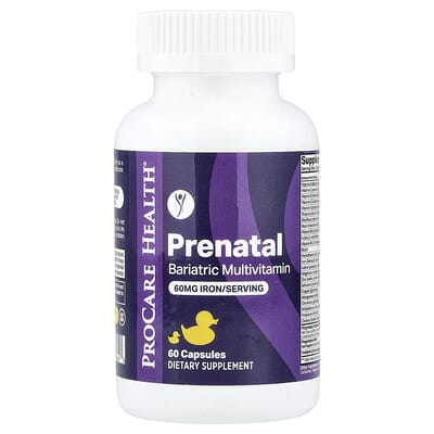 Prenatal, Bariatric Multivitamin, 60 Capsules