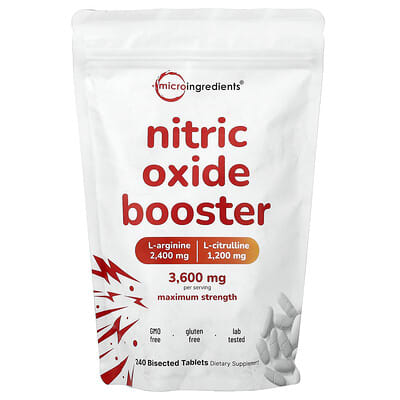 Nitric Oxide+, 240 Bisected Tablets