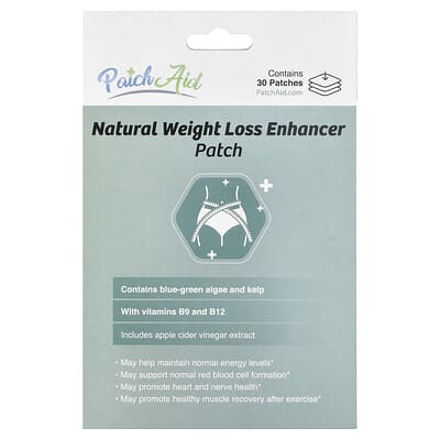 Natural Weight Loss Enhancer Patch, 30 Patches
