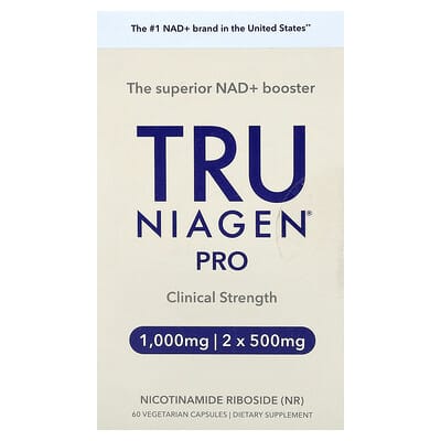 Tru Niagen Nicotinamide Riboside, 60 капсул