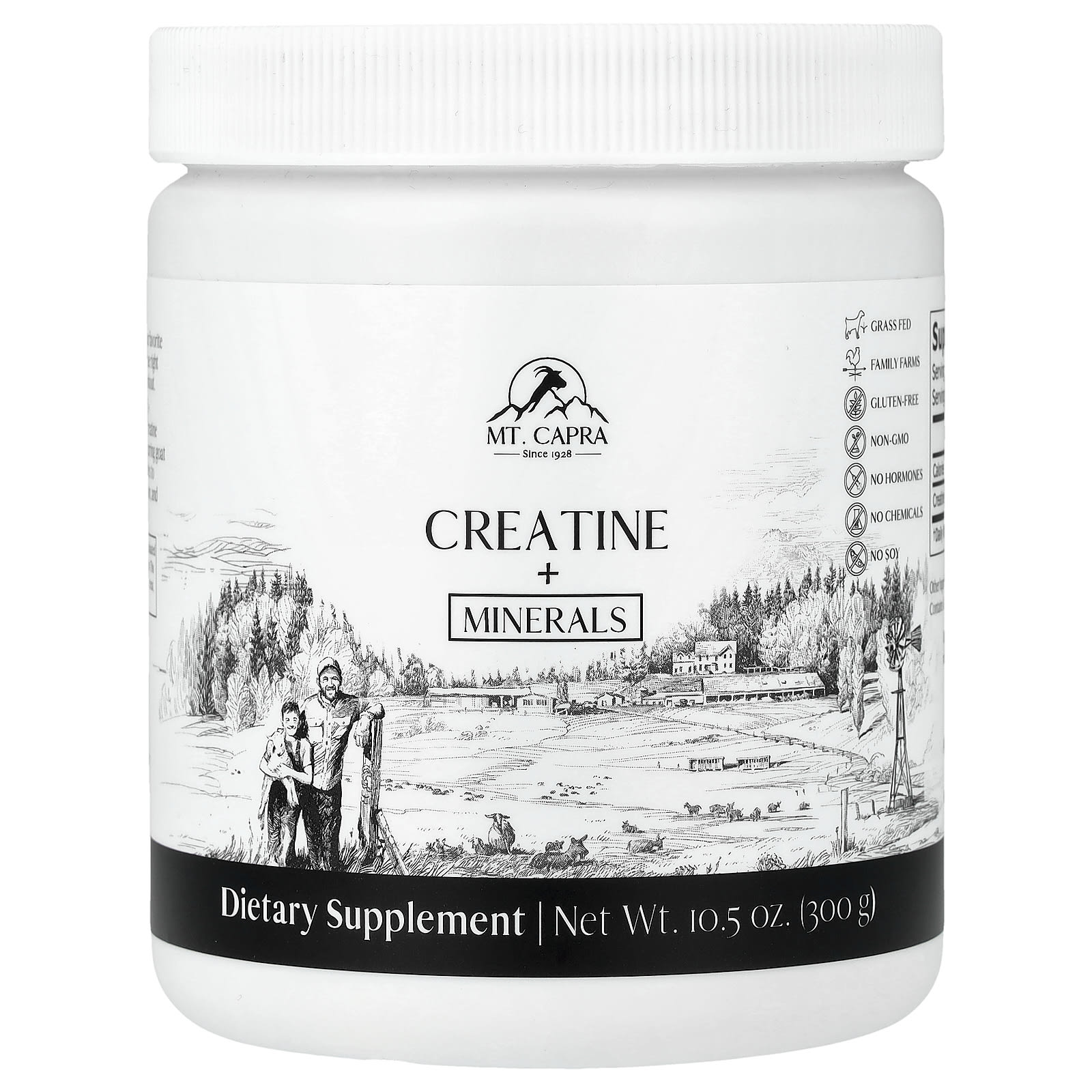 Креатин + минералы, 10.5 oz (300 g)